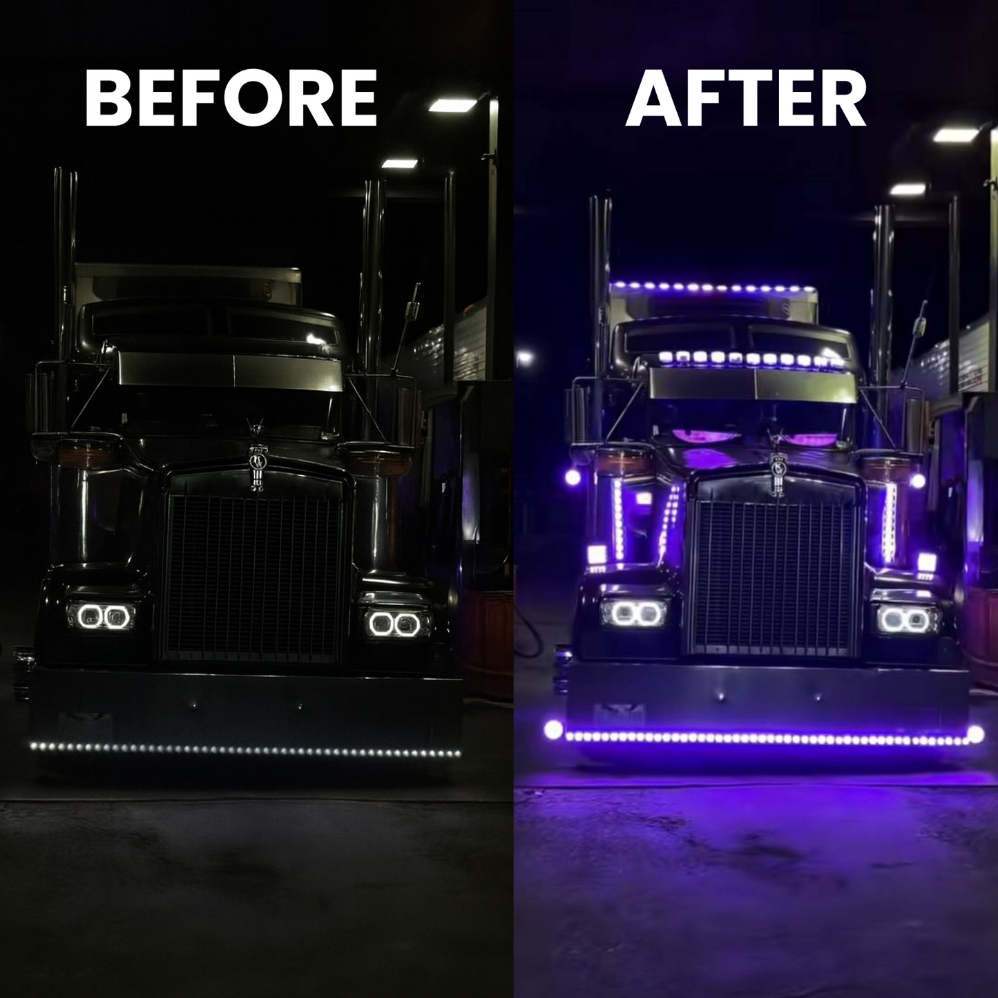LED auto-ogen - Set van 2 stuks